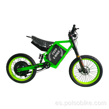 CS20 Fat Tire 5000W Motocicleta eléctrica de alta velocidad